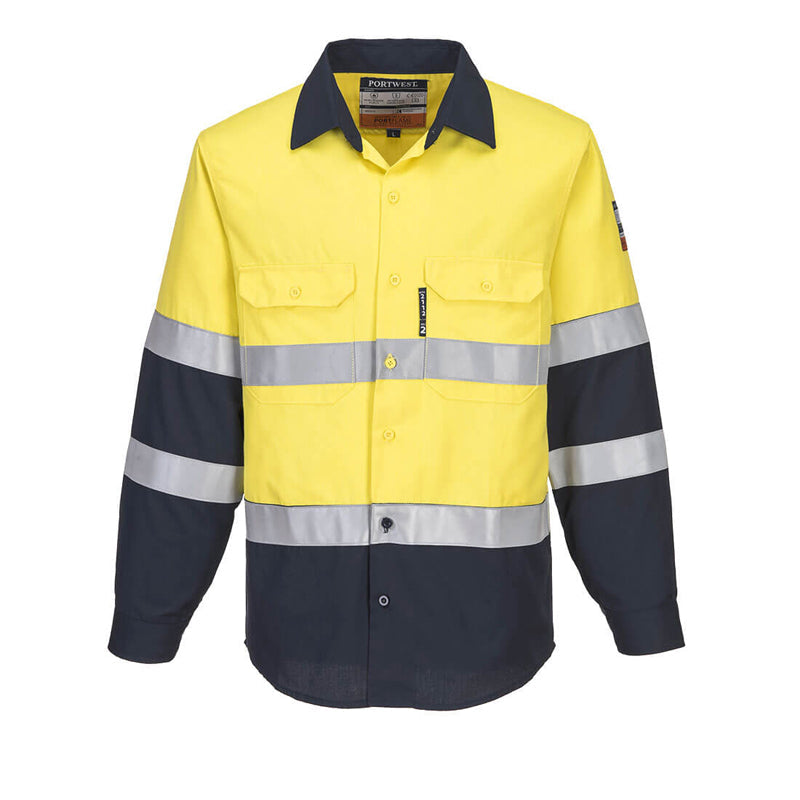 FR04 PORTWEST FR L/S SHIRT WITH TAPE