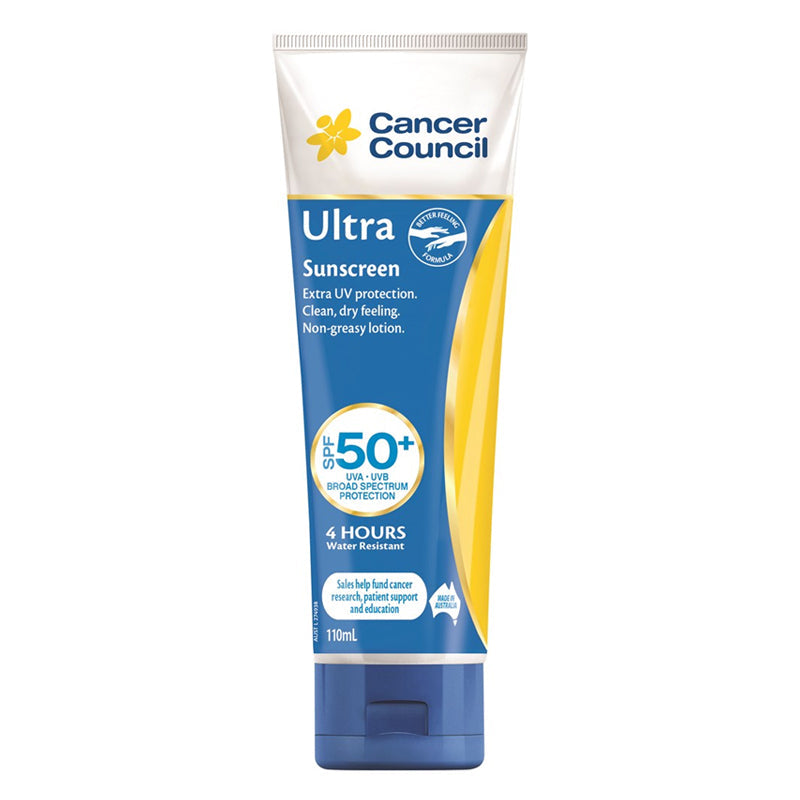 1310 CANCER COUNCIL SUNSCREEN 110ml TUBE ULTRA SPF 50+
