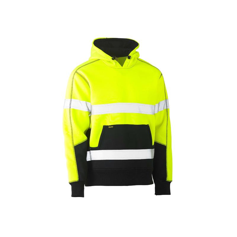 BK6619T BISLEY TAPED HI-VIS HOODIE PULLOVER