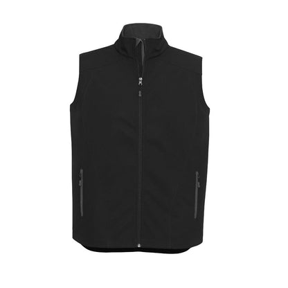 J404M GENEVA MENS VEST POLY SHELL FLEECE LINING