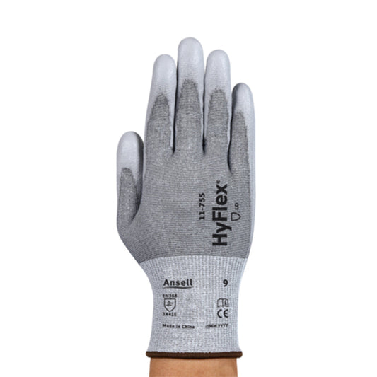 11-755 HYFLEX ULTRALIGHT LEVEL E CUT RESISTANT TOUCHSCREEN COMP