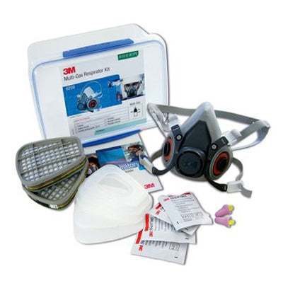 6259  MULTIGAS RESPIRATOR KIT 6200/6059/5925 IN STORAGE BOX MEDIUM