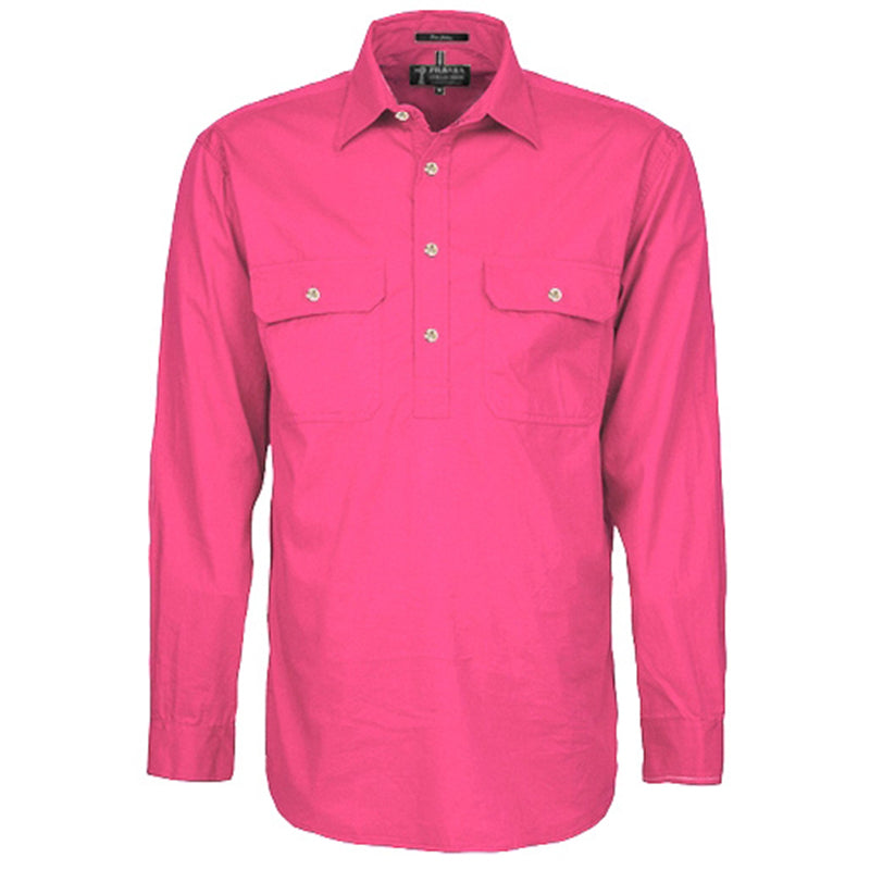 RM200CF PILBARA SHIRT MENS CLOSED FRONT LT WEIGHT