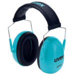 2600010 UVEX K JUNIOR EARMUFFS BLUE SLC80 27dB