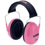 2600013 UVEX K JUNIOR EARMUFFS PINK SLC80 27dB