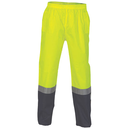 3880 190D POLY/PU 2TONE HV L/W RAIN PANT – TAPED