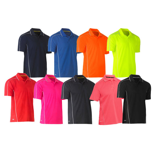 BK1425 BISLEY COOL MESH POLO SHIRT