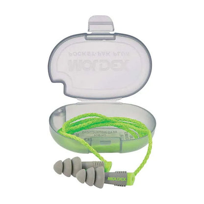 6435 MOLDEX ALPHA REUSEABLE CORDED EARPLUG POCKET PAK CLASS 5 26dB BX/50PR