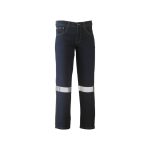 BP6712T BISLEY ROUGH RIDER STRETCH DENIM WITH TAPE