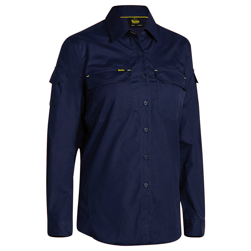 BL6414 AIRFLOW RIPSTOP LADIES L/S SHIRT