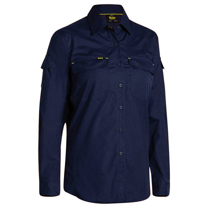 BL6414 AIRFLOW RIPSTOP LADIES L/S SHIRT