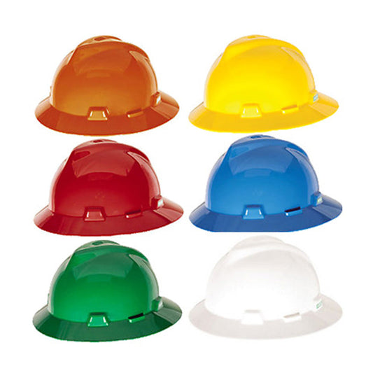 220925 MSA V-GARD HARDHAT FULL BRIM