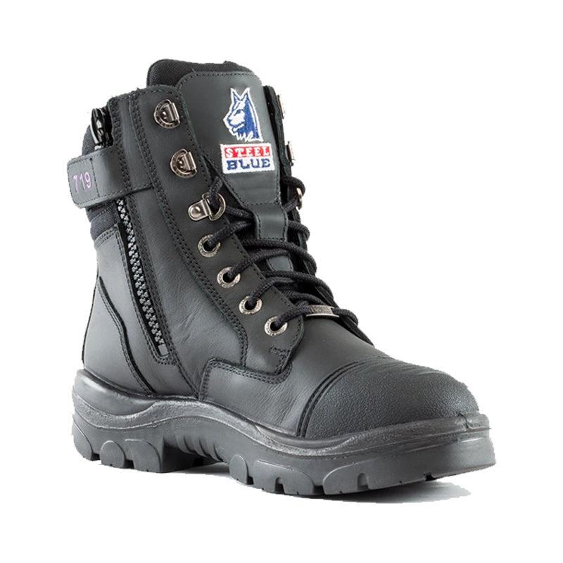 512719 LADIES SOUTHERN CROSS ZIP/SCUFF BOOT