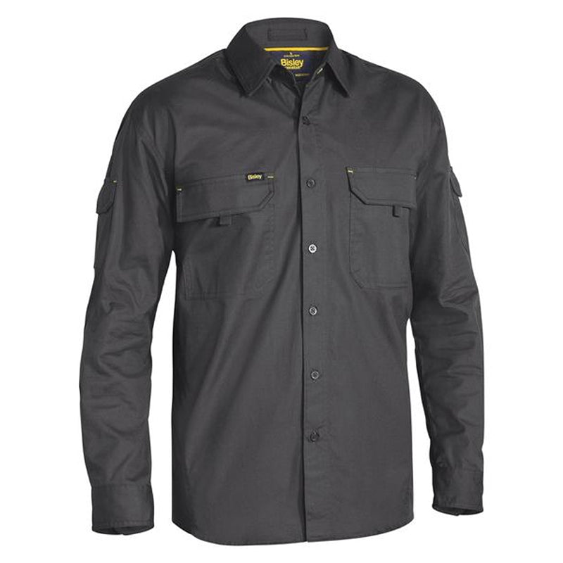 BS6414 BISLEY AIRFLOW RIPSTOP MENS LONG SLEEVE SHIRT