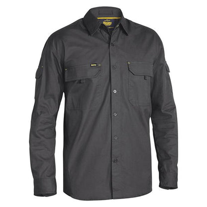 BS6414 BISLEY AIRFLOW RIPSTOP MENS LONG SLEEVE SHIRT