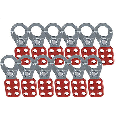 65376 BRADY LOCKOUT HASP 38mm DIA JAWS 12=PK