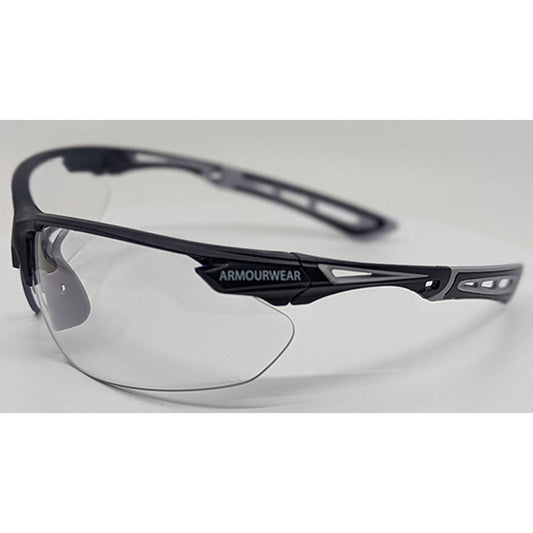 28953 ARMOURWEAR TRAX AF CLEAR SAFETY GLASSES