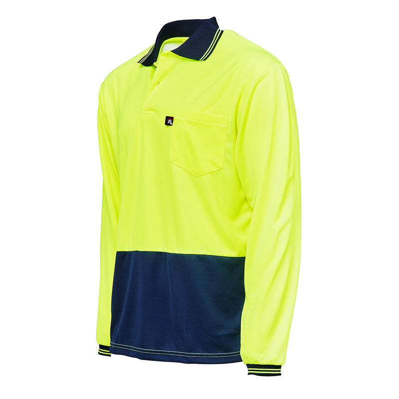 BT500 MICRO MESH L/S POLO