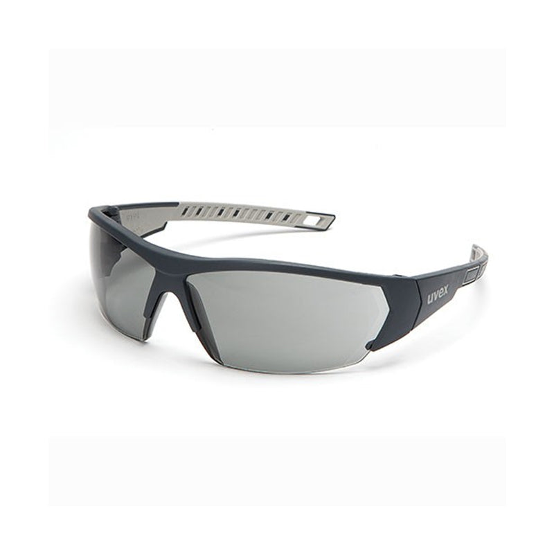 9194-472 UVEX I-WORKS GREY HC3000 LENS SAFETY GLASSES