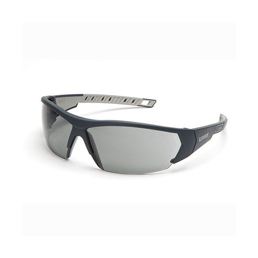 9194-472 UVEX I-WORKS GREY HC3000 LENS SAFETY GLASSES