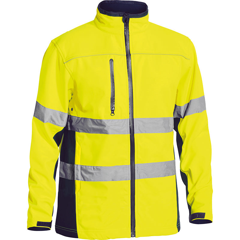 BJ6059T BISLEY SOFTSHELL JACKET WITH TAPE