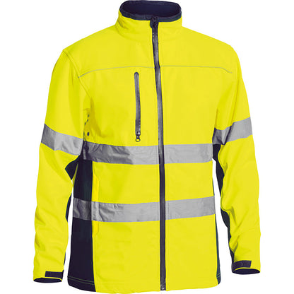 BJ6059T BISLEY SOFTSHELL JACKET WITH TAPE