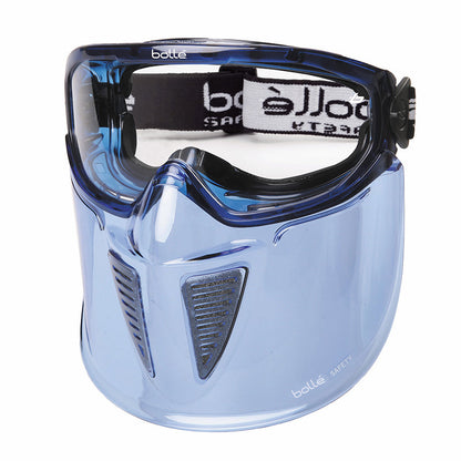 1669203 BOLLE BLAST SAFETY GOGGLES CLEAR WITH MOUTHGUARD