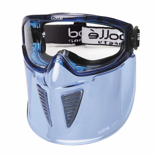 1669203 BOLLE BLAST SAFETY GOGGLES CLEAR WITH MOUTHGUARD