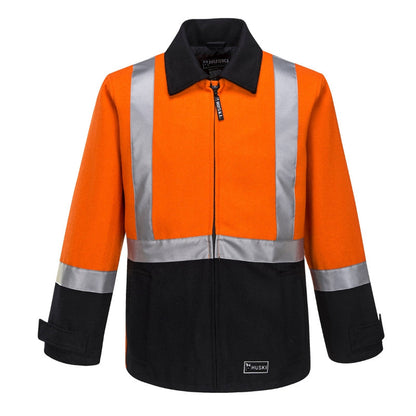 K8018 HUSKI WELDER WOOL JACKET WITH TAPE
