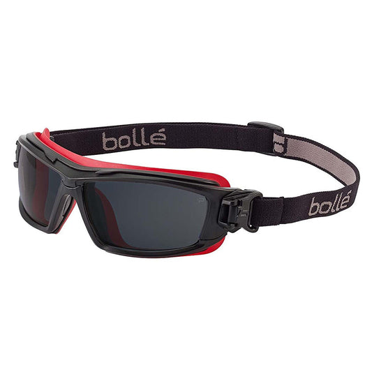 ULTIPSFSO BOLLE ULTIM8 PLATINUM ANTI-SCRATCH ANTI-FOG SMOKE LENS SAFETY GOGGLES