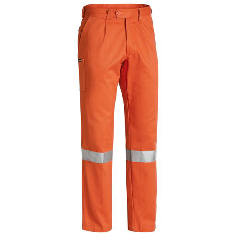 BP6007T BISLEY COTTON DRILL PANTS CW 3M REF TAPE