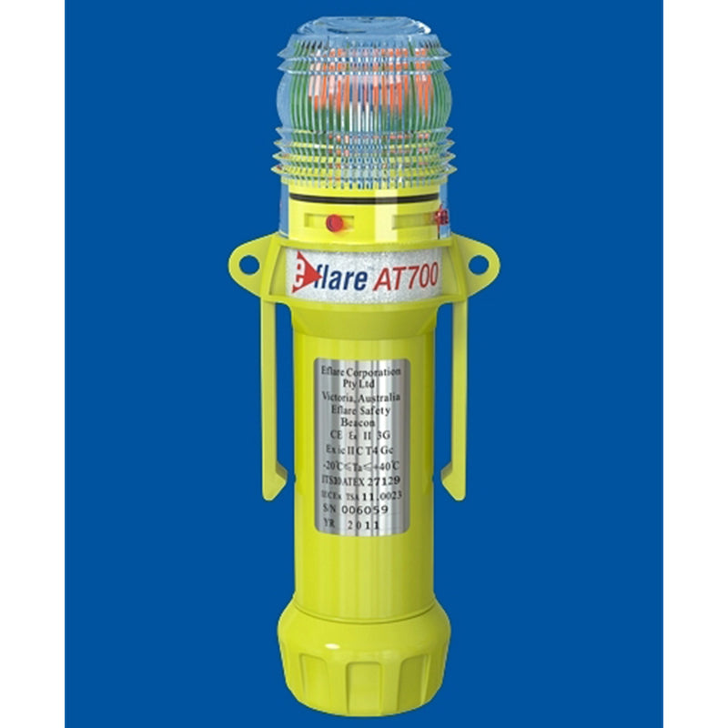 UB700A (AT700A) EFLARE AMBER FLASH OR STEADY ON, 200mm, 2 X D CELL BATTERIES