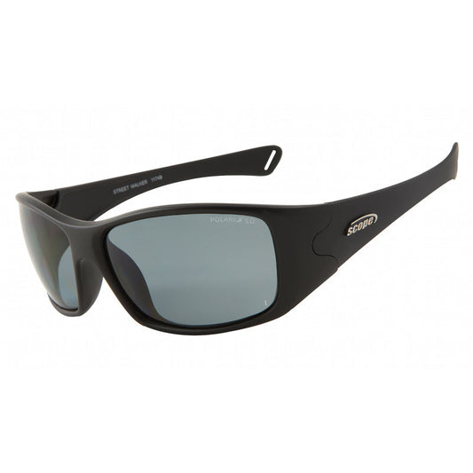 301STP SCOPE STREETWALKER SOFT TOUCH BLACK FRAME POLARISED LENS SAFETY GLASSES