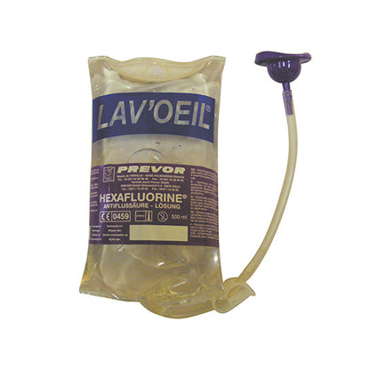 LPF HEXAFLUORINE® SOLUTION 500ML EYEWASH BAG
