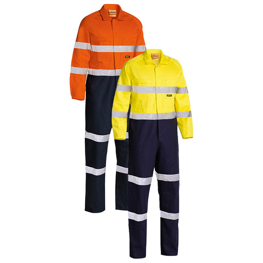 BC6357T BISLEY COVERALL WITH TAPE 310GSM