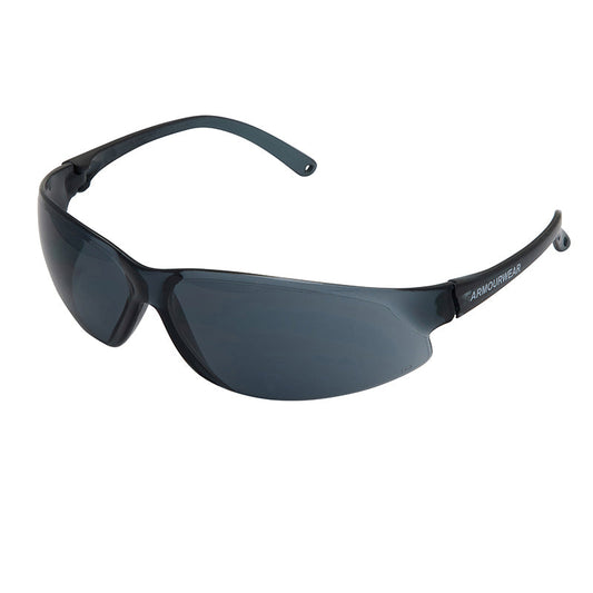 VS930 ARMOURWEAR SMOKE TEMPO POLYCARB L/WEIGHT WRAP SAFETY GLASSES