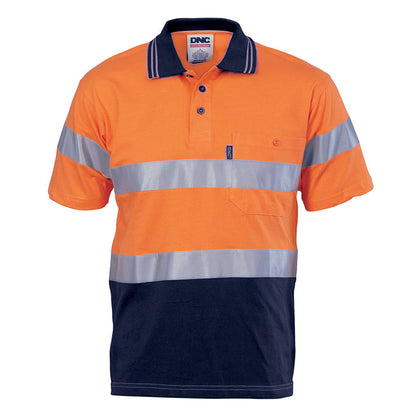 3915 DNC COTTON S/S POLO +POCKET + TAPE #