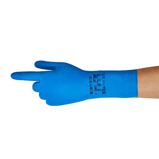 79-700 ALPHATEC LIGHTWEIGHT NITRILE COATED GLOVE TYPE B CHEMICAL PROTECTION