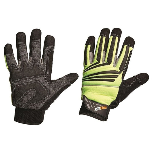 PTYC PROFIT CUT 5 HIVIS MECHANICS GLOVE