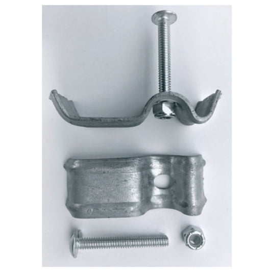AASUNICLAMP UNIVERSAL CLAMP ASSEMBLY COMPLETE (CLAMP, BOLT & NYLOC NUT)