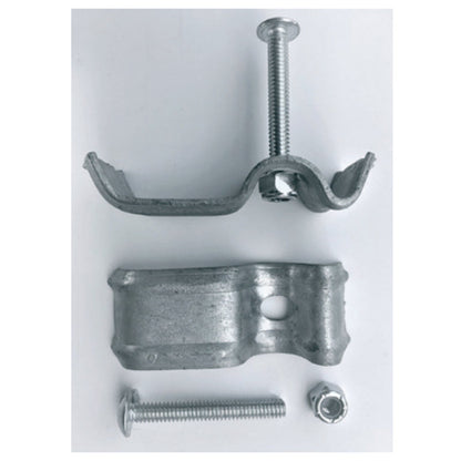 AASUNICLAMP UNIVERSAL CLAMP ASSEMBLY COMPLETE (CLAMP, BOLT & NYLOC NUT)