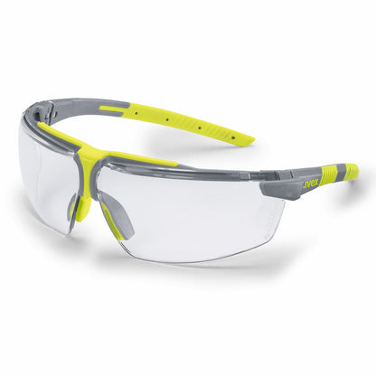 6108-211 UVEX I-3 ADD 2.0 PRESCRIPTION CLEAR LENS SAFETY GLASSES