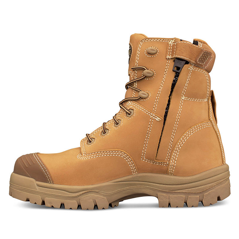 45-632Z OLIVER ZIPSIDE LACE UP BOOT W BUMP CAP COMPOSITE SAFETY TOE