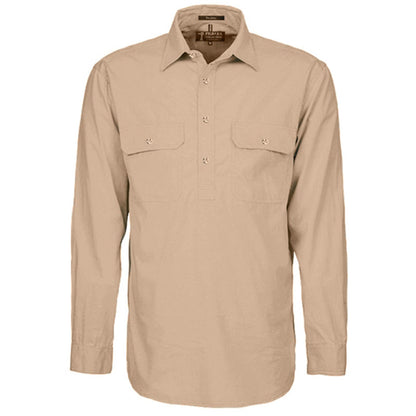 RM200CF PILBARA SHIRT MENS CLOSED FRONT LT WEIGHT
