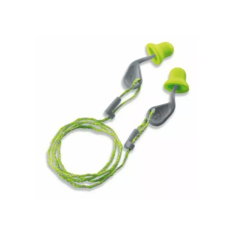 XA-CD UVEX XACT-FIT CORDED EARPLUGS CLASS 4 – BX=50PRS