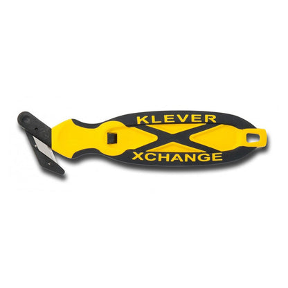 KLEVER X-CHANGE DX YELLOW HANDLE SAFETY CUTTER SINGLE HEAD