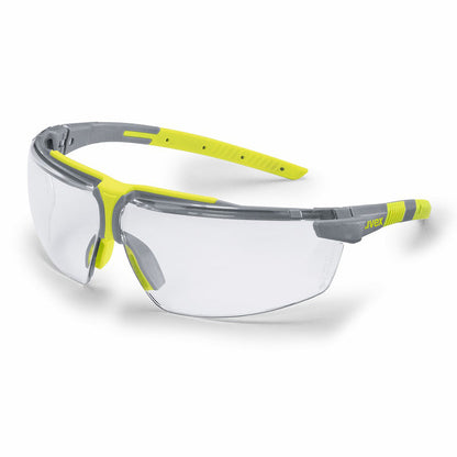 6108-210 UVEX I-3 ADD 1.0 PRESCRIPTION CLEAR LENS SAFETY GLASSES