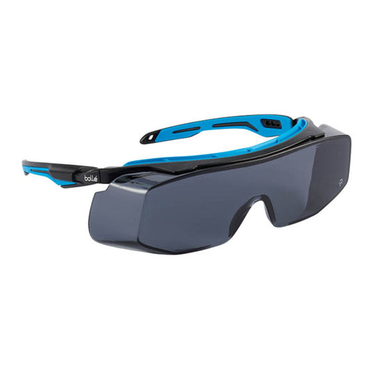 TRYOPSF BOLLE TRYON PLATINUM ANTI-SCRATCH ANTI-FOG SMOKE LENS SAFETY GLASSES