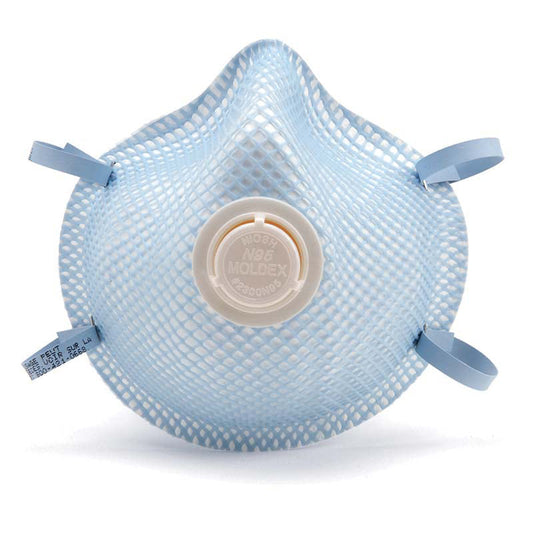 2300 MOLDEX P2 DISPOSABLE MASK CUP VALVED BX/10