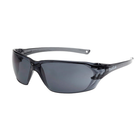 1614402 BOLLE PRISM POLYCARBON SMOKE FRAME SMOKE LENS ANTI-SCRATCH ANTI-FOG SAFETY GLASSES